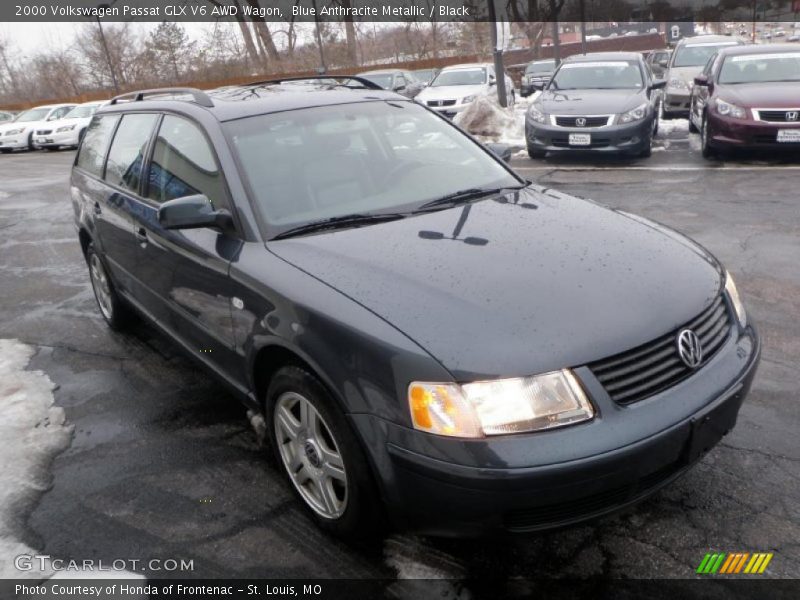 Blue Anthracite Metallic / Black 2000 Volkswagen Passat GLX V6 AWD Wagon