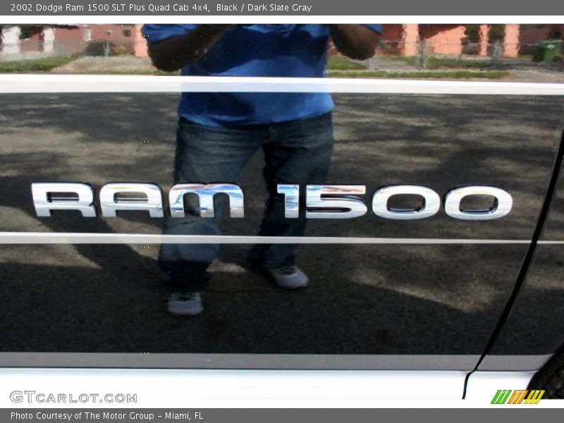 Black / Dark Slate Gray 2002 Dodge Ram 1500 SLT Plus Quad Cab 4x4