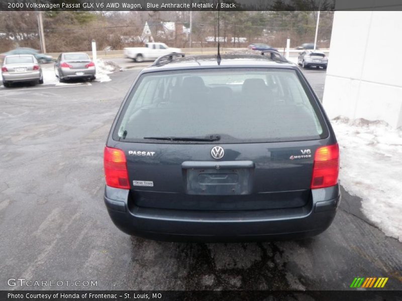 Blue Anthracite Metallic / Black 2000 Volkswagen Passat GLX V6 AWD Wagon