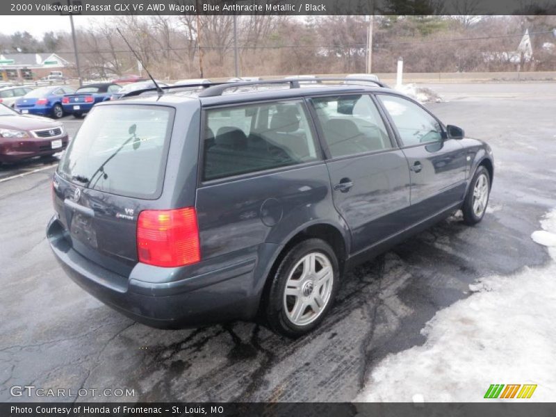Blue Anthracite Metallic / Black 2000 Volkswagen Passat GLX V6 AWD Wagon