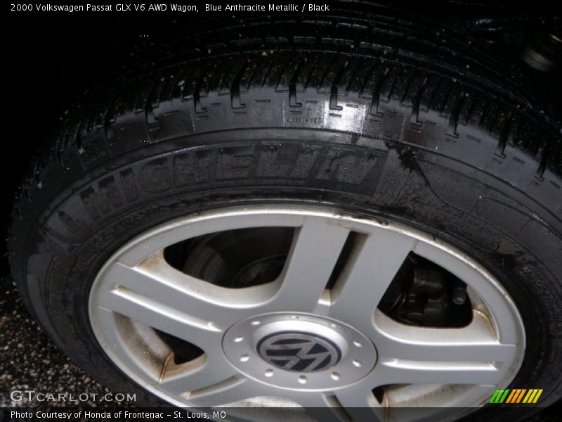 Blue Anthracite Metallic / Black 2000 Volkswagen Passat GLX V6 AWD Wagon