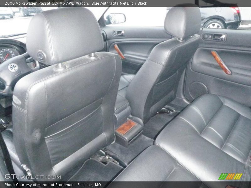 Blue Anthracite Metallic / Black 2000 Volkswagen Passat GLX V6 AWD Wagon