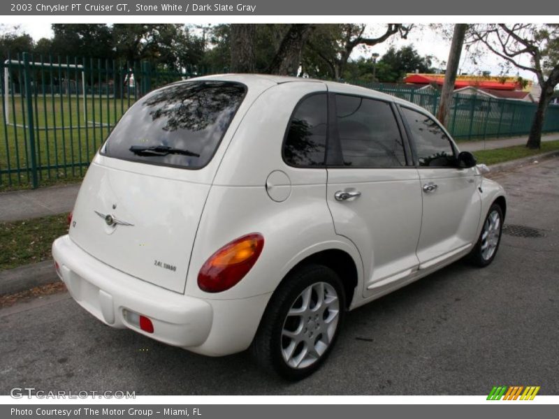 Stone White / Dark Slate Gray 2003 Chrysler PT Cruiser GT