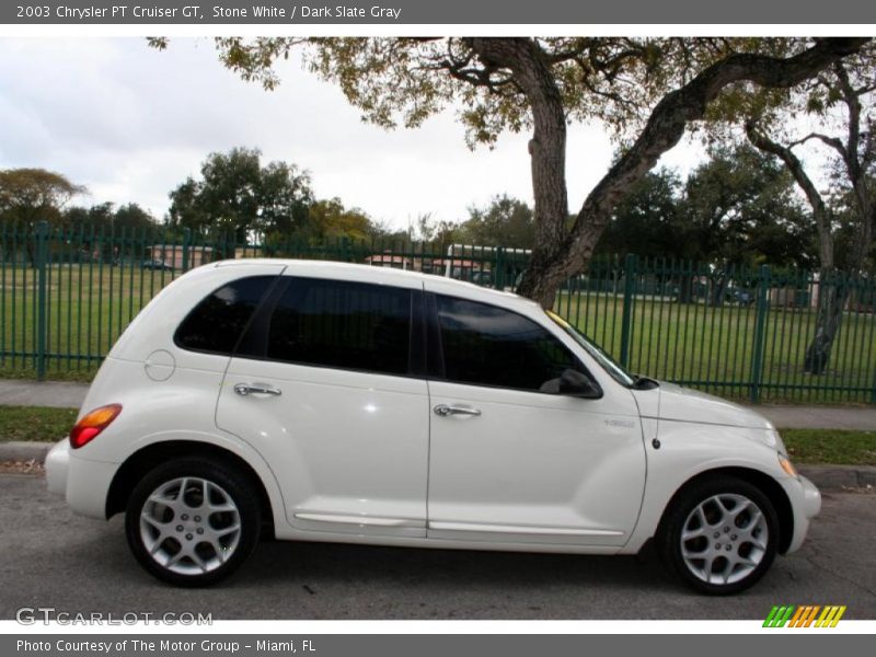 Stone White / Dark Slate Gray 2003 Chrysler PT Cruiser GT