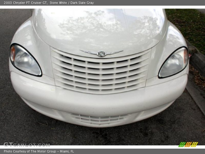 Stone White / Dark Slate Gray 2003 Chrysler PT Cruiser GT