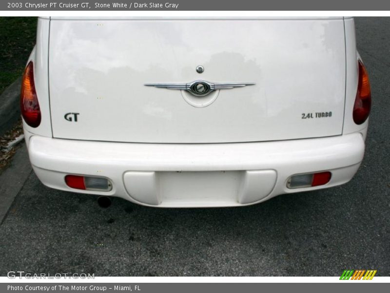 Stone White / Dark Slate Gray 2003 Chrysler PT Cruiser GT