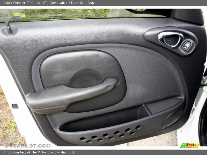 Stone White / Dark Slate Gray 2003 Chrysler PT Cruiser GT