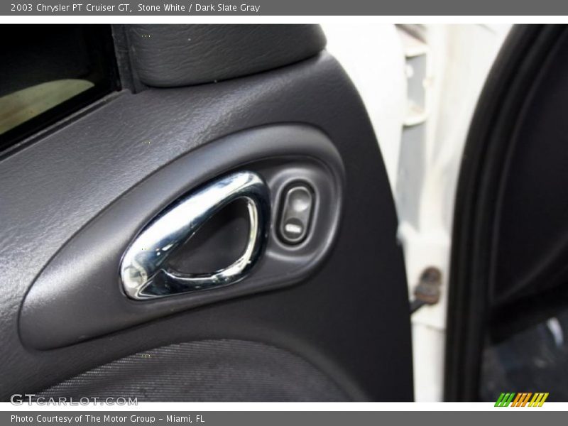 Stone White / Dark Slate Gray 2003 Chrysler PT Cruiser GT