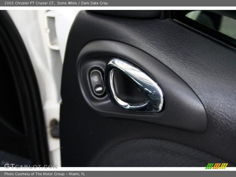 Stone White / Dark Slate Gray 2003 Chrysler PT Cruiser GT
