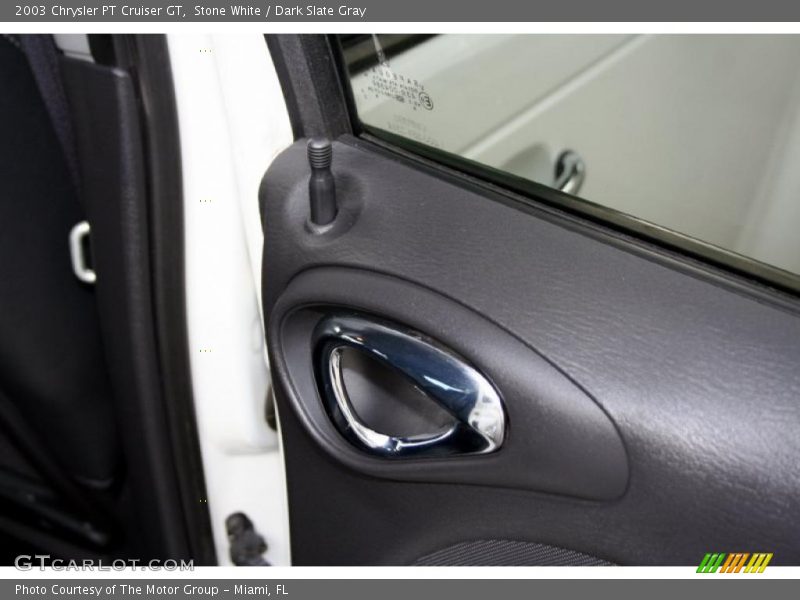 Stone White / Dark Slate Gray 2003 Chrysler PT Cruiser GT