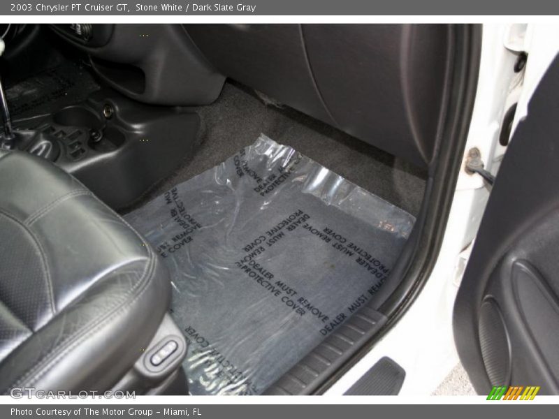 Stone White / Dark Slate Gray 2003 Chrysler PT Cruiser GT
