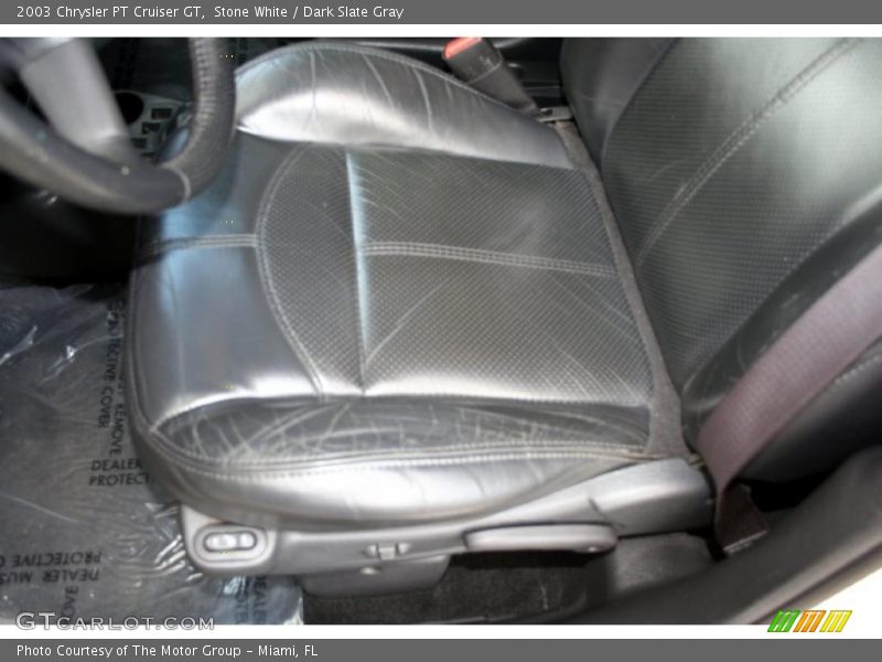 Stone White / Dark Slate Gray 2003 Chrysler PT Cruiser GT