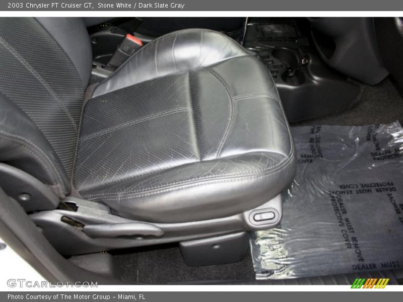 Stone White / Dark Slate Gray 2003 Chrysler PT Cruiser GT