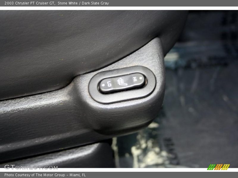 Stone White / Dark Slate Gray 2003 Chrysler PT Cruiser GT