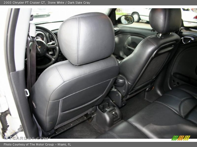 Stone White / Dark Slate Gray 2003 Chrysler PT Cruiser GT