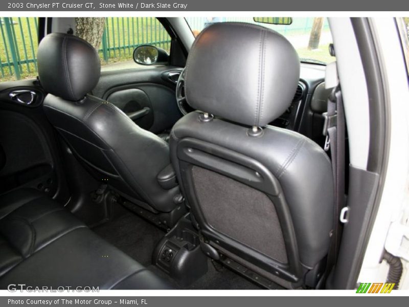 Stone White / Dark Slate Gray 2003 Chrysler PT Cruiser GT