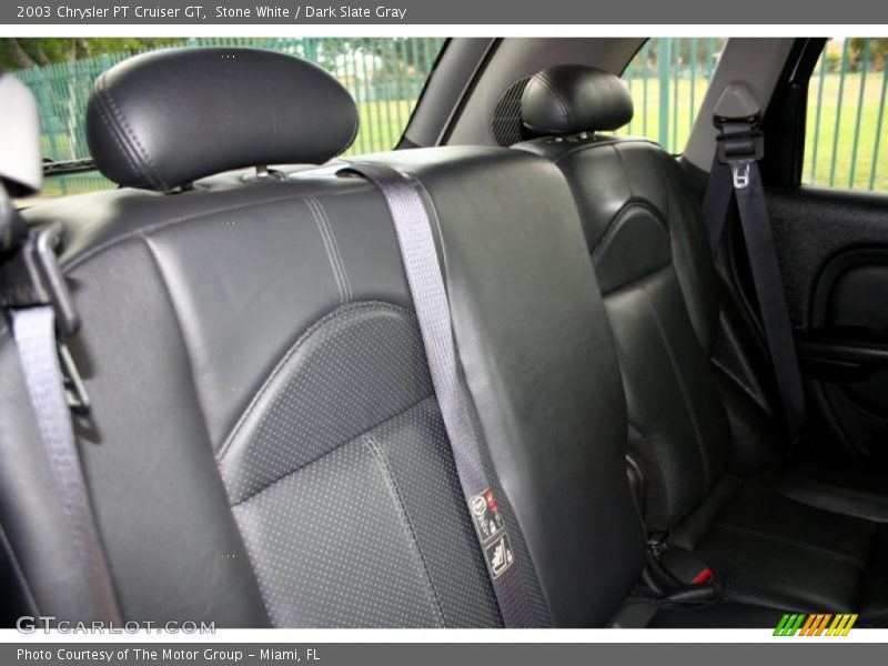 Stone White / Dark Slate Gray 2003 Chrysler PT Cruiser GT