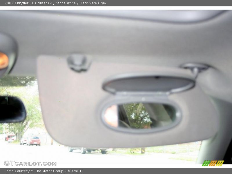 Stone White / Dark Slate Gray 2003 Chrysler PT Cruiser GT