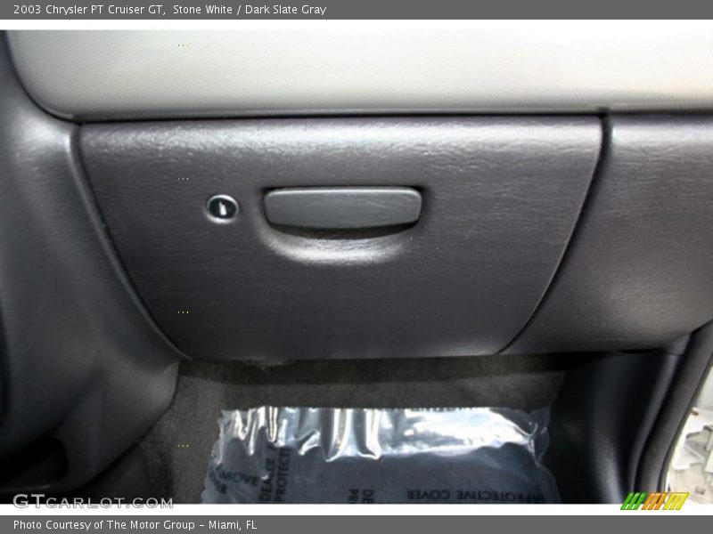 Stone White / Dark Slate Gray 2003 Chrysler PT Cruiser GT