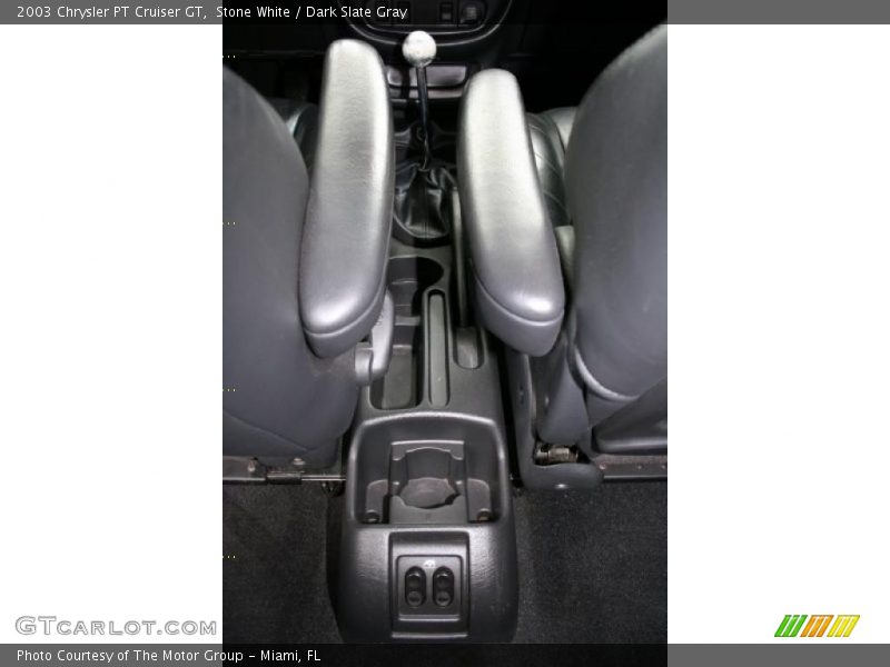 Stone White / Dark Slate Gray 2003 Chrysler PT Cruiser GT