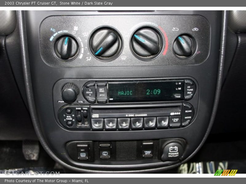 Controls of 2003 PT Cruiser GT