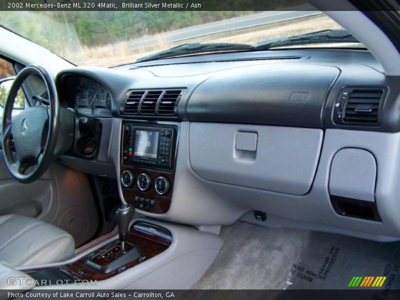 Brilliant Silver Metallic / Ash 2002 Mercedes-Benz ML 320 4Matic