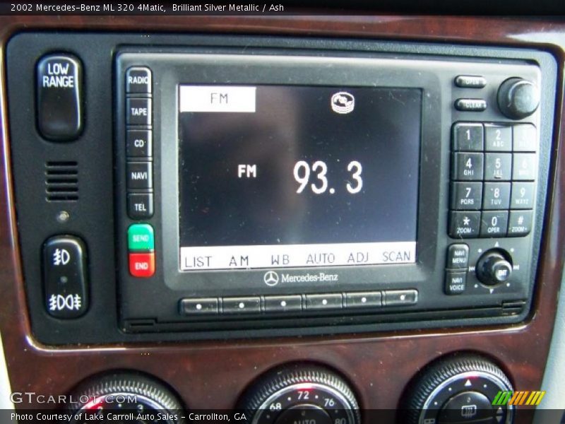 Brilliant Silver Metallic / Ash 2002 Mercedes-Benz ML 320 4Matic