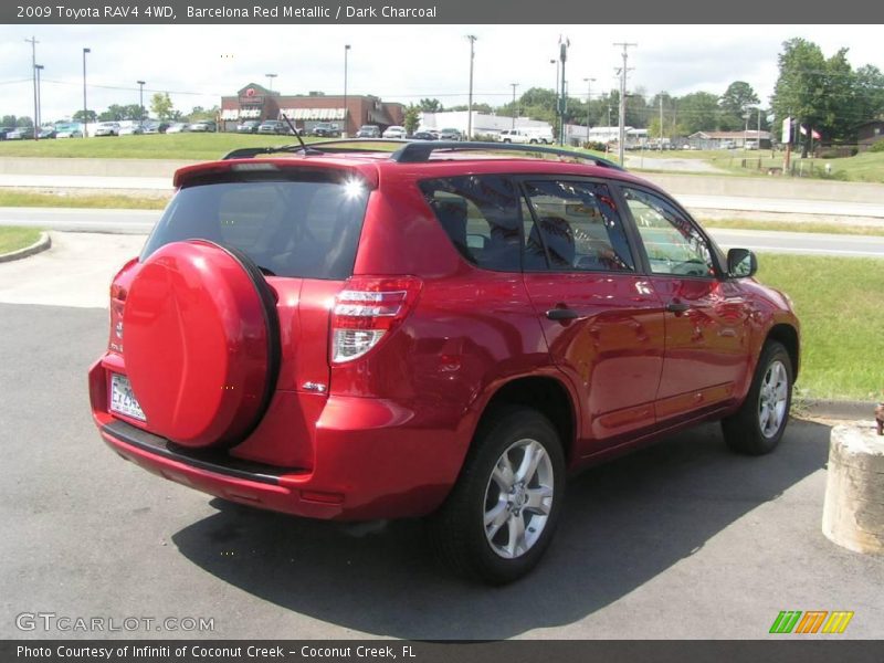 Barcelona Red Metallic / Dark Charcoal 2009 Toyota RAV4 4WD