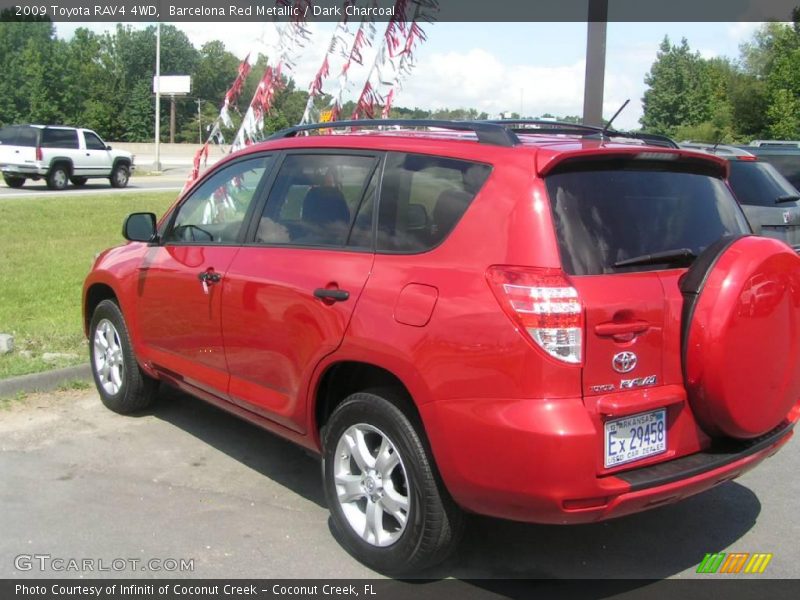 Barcelona Red Metallic / Dark Charcoal 2009 Toyota RAV4 4WD