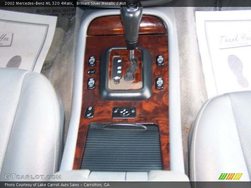 Brilliant Silver Metallic / Ash 2002 Mercedes-Benz ML 320 4Matic