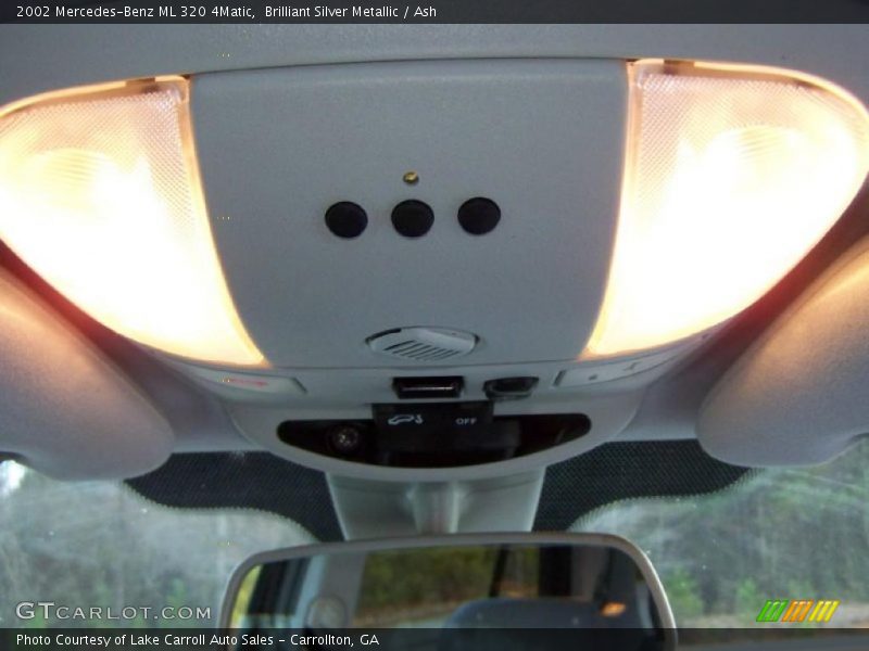 Brilliant Silver Metallic / Ash 2002 Mercedes-Benz ML 320 4Matic