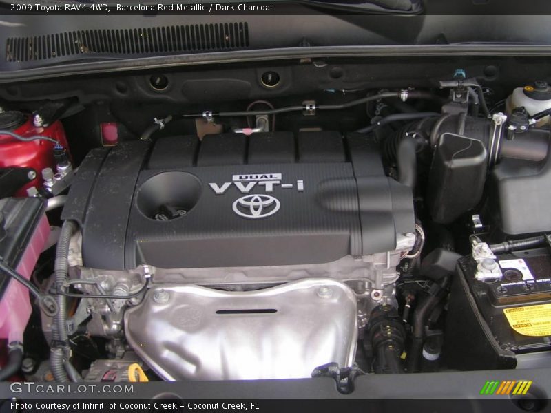 Barcelona Red Metallic / Dark Charcoal 2009 Toyota RAV4 4WD