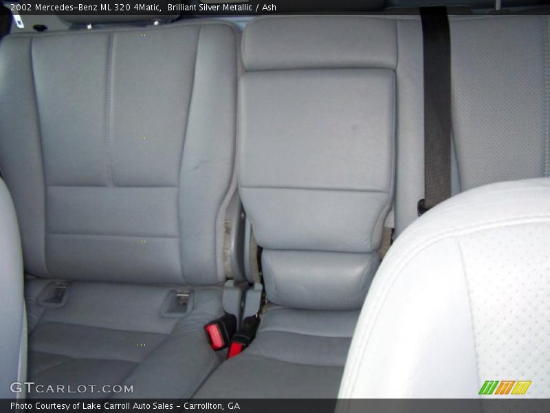 Brilliant Silver Metallic / Ash 2002 Mercedes-Benz ML 320 4Matic