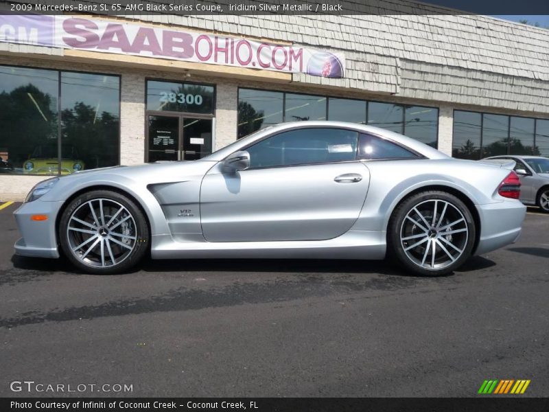 Iridium Silver Metallic / Black 2009 Mercedes-Benz SL 65 AMG Black Series Coupe