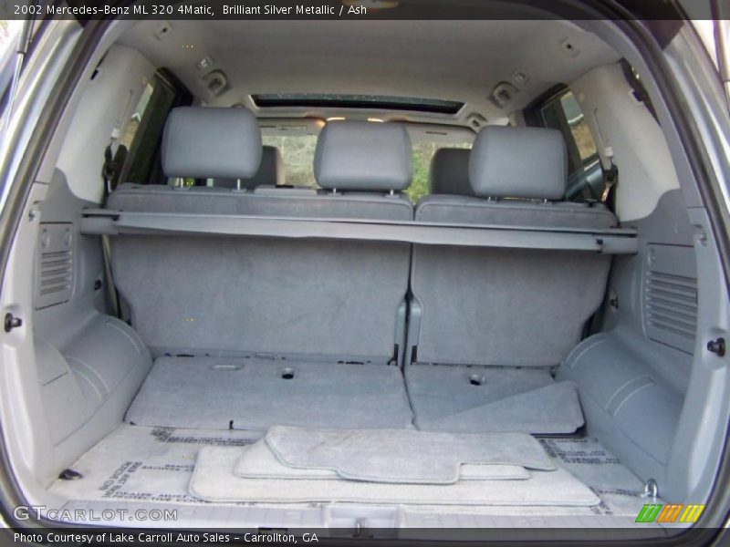 Brilliant Silver Metallic / Ash 2002 Mercedes-Benz ML 320 4Matic