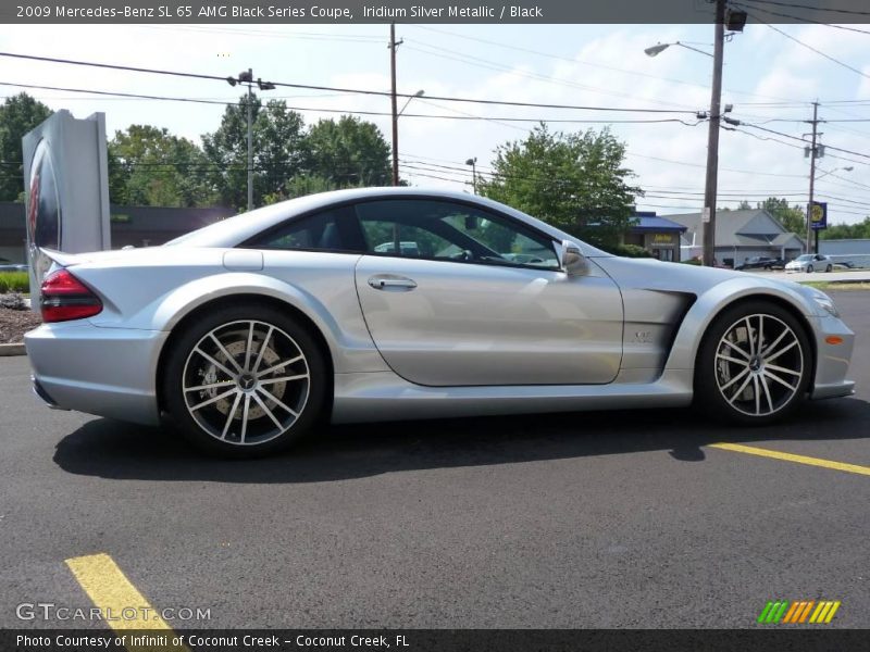 Iridium Silver Metallic / Black 2009 Mercedes-Benz SL 65 AMG Black Series Coupe