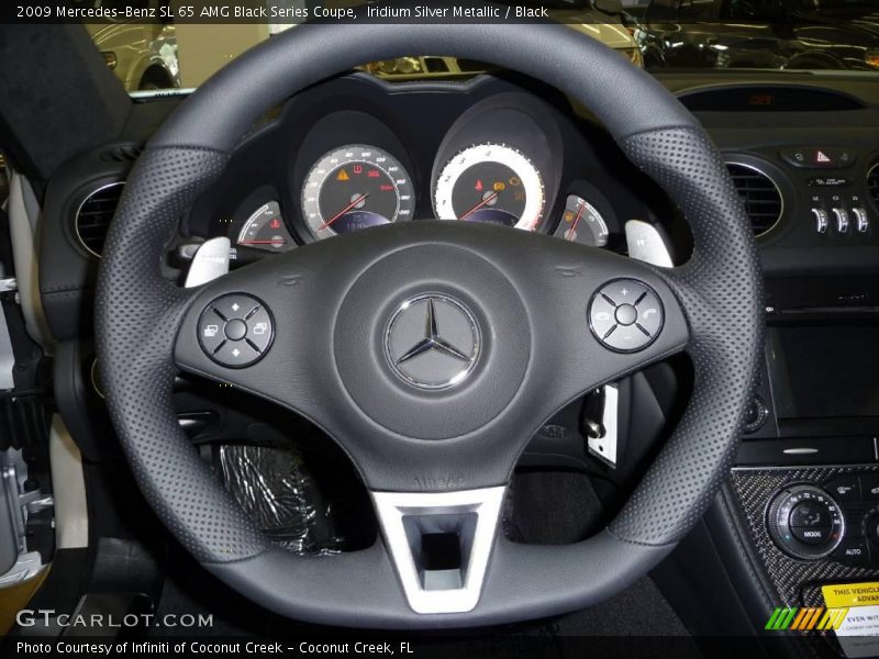  2009 SL 65 AMG Black Series Coupe Steering Wheel