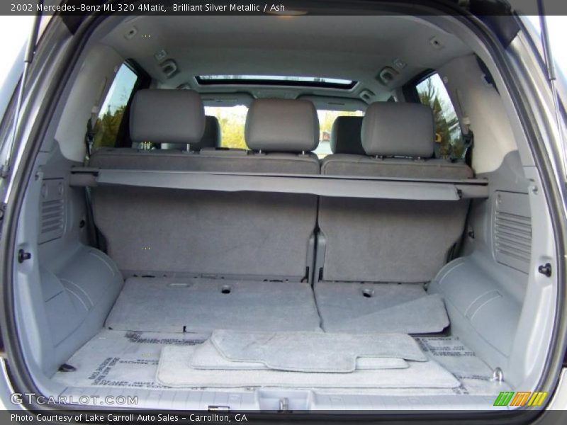 Brilliant Silver Metallic / Ash 2002 Mercedes-Benz ML 320 4Matic