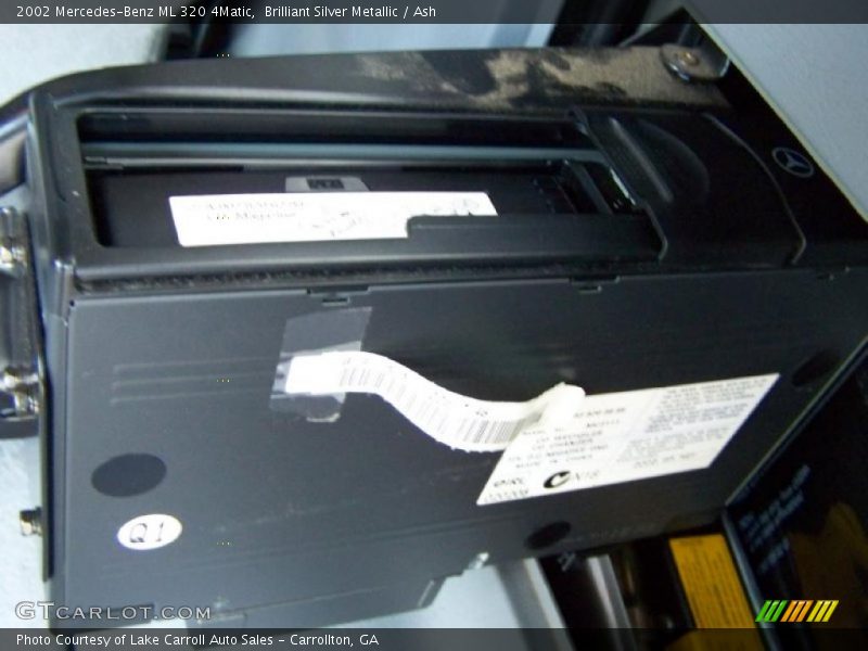 Brilliant Silver Metallic / Ash 2002 Mercedes-Benz ML 320 4Matic