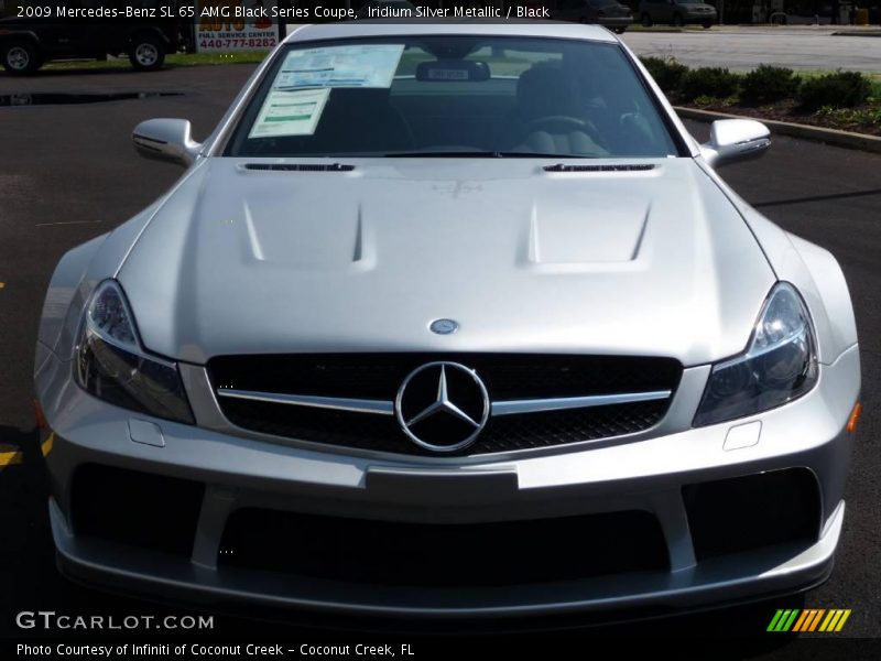 Iridium Silver Metallic / Black 2009 Mercedes-Benz SL 65 AMG Black Series Coupe