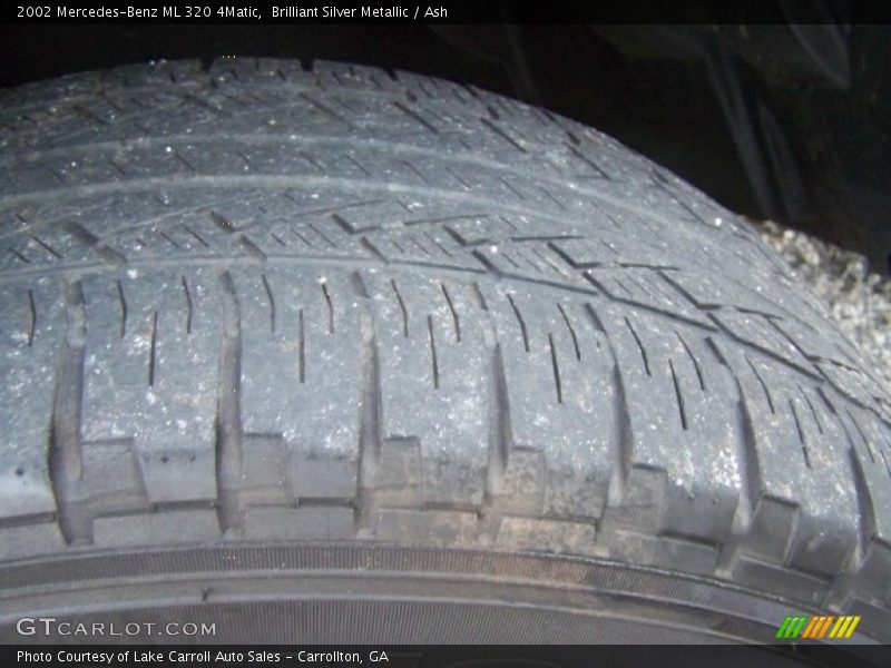 Brilliant Silver Metallic / Ash 2002 Mercedes-Benz ML 320 4Matic