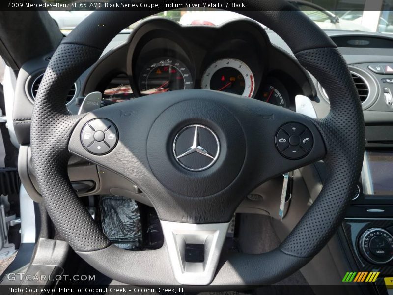  2009 SL 65 AMG Black Series Coupe Steering Wheel