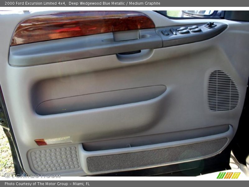 Deep Wedgewood Blue Metallic / Medium Graphite 2000 Ford Excursion Limited 4x4