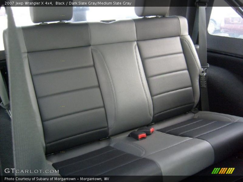 Black / Dark Slate Gray/Medium Slate Gray 2007 Jeep Wrangler X 4x4