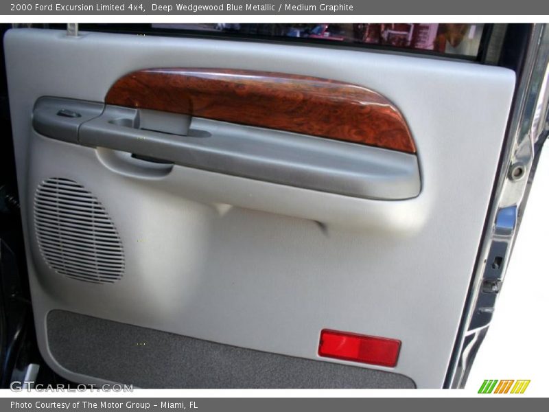 Deep Wedgewood Blue Metallic / Medium Graphite 2000 Ford Excursion Limited 4x4