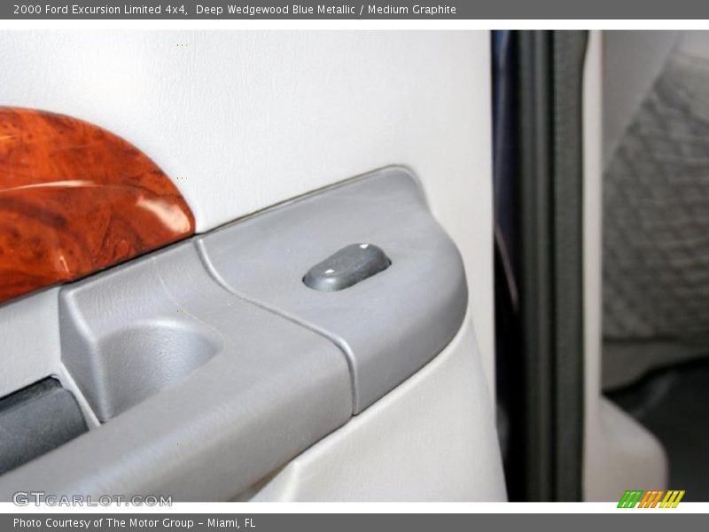 Deep Wedgewood Blue Metallic / Medium Graphite 2000 Ford Excursion Limited 4x4