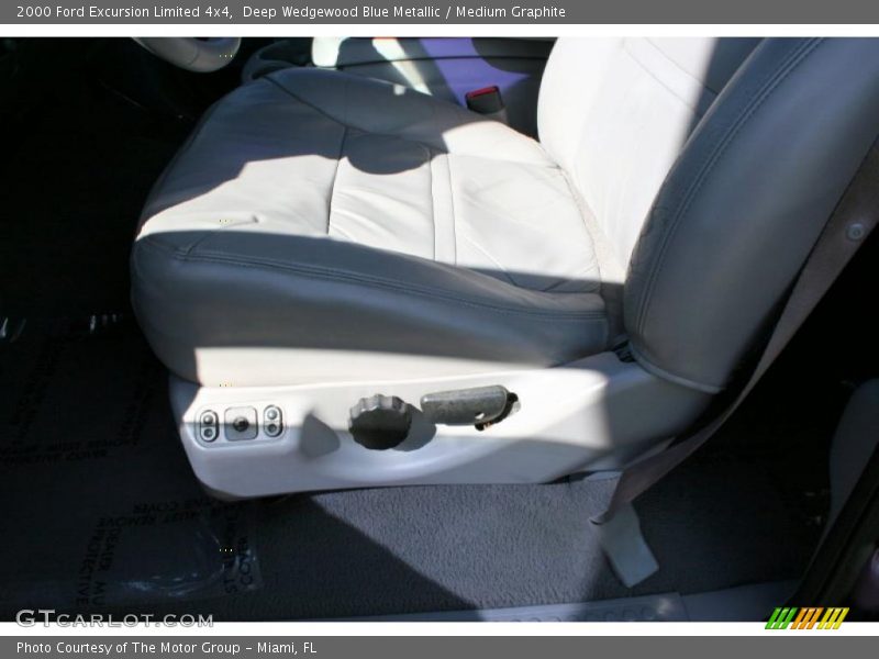 Deep Wedgewood Blue Metallic / Medium Graphite 2000 Ford Excursion Limited 4x4