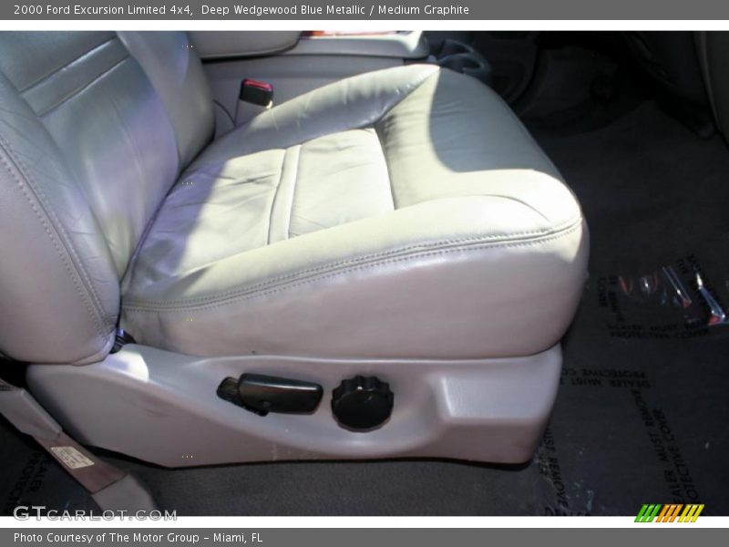 Deep Wedgewood Blue Metallic / Medium Graphite 2000 Ford Excursion Limited 4x4