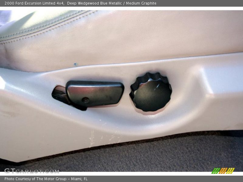 Deep Wedgewood Blue Metallic / Medium Graphite 2000 Ford Excursion Limited 4x4