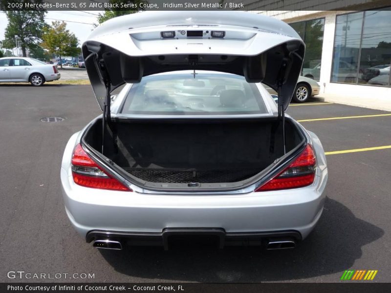  2009 SL 65 AMG Black Series Coupe Trunk